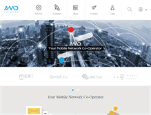 Tablet Screenshot of amdtelecom.net